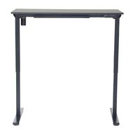 Workspace 2 Tier Adjustable Desk Black