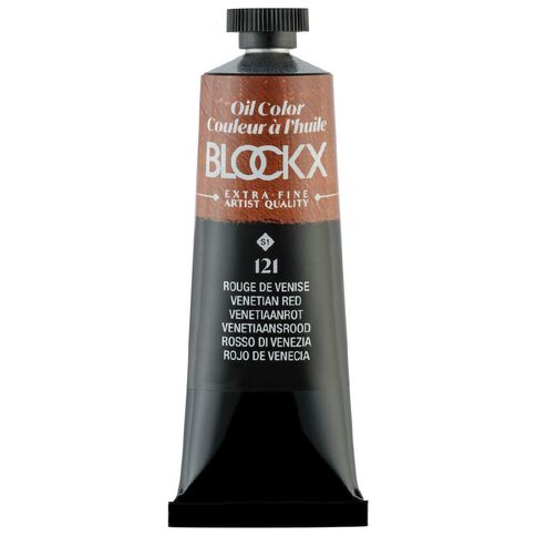 BLOCKX Oil Tube 35ml S1 121 Venetian Red Red