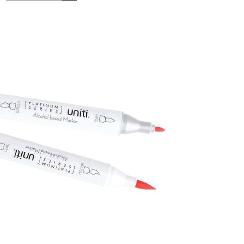 Uniti Dual Ended Markers Neon 6 Pack
