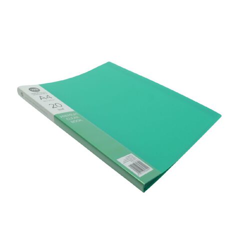 WS Colour Pop Clearbook Premium 20 Page Green