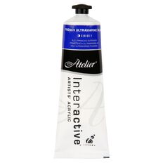 Atelier S2 Acrylic Paint French Ultramarine Blue 80ml