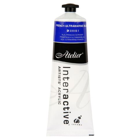 Atelier S2 Acrylic Paint French Ultramarine Blue 80ml