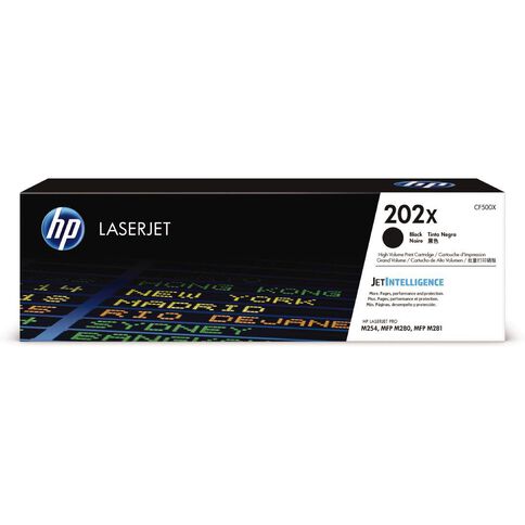 HP 202X LaserJet Toner Black (3200 Pages)