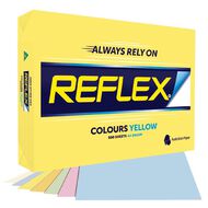 Reflex Paper 80gsm Tints 500 Pack Yellow A4