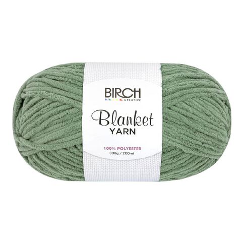 Birch Blanket Yarn 100% Polyester 300G Khaki