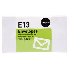 WS Envelope E13 Seal 100 Pack