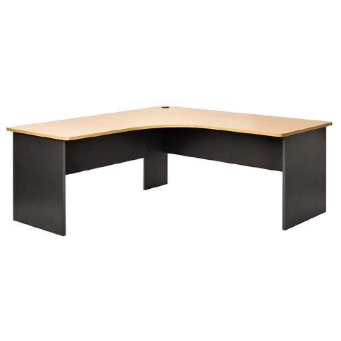 Jasper J Emerge Workstation 1800 x 750 Beech/Ironstone