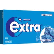 Extra Peppermint Chewing Gum Sugar Free 14 Piece 27g