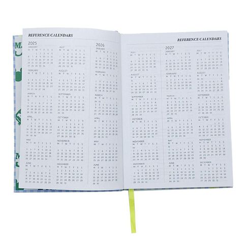 Mickey Mouse 2026 Day To Page Diary Blue A5