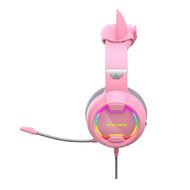 Playmax Pink Taboo Cat Headphones