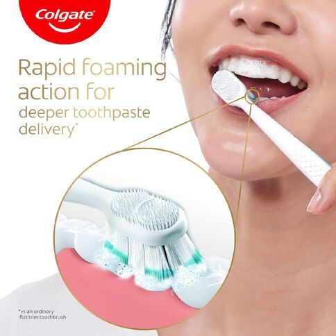 Colgate Total Active Prevention Foaming Clean Toothbrush Soft 1 Pack