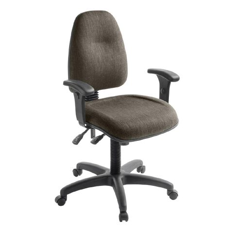 Eden Spectrum Deluxe 3 Highback Ergonomic Chair with Arms Graphite