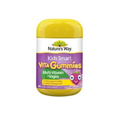 Nature's Way Kids' Smart Vita Gummies Multi Vitamin + Veges 60s