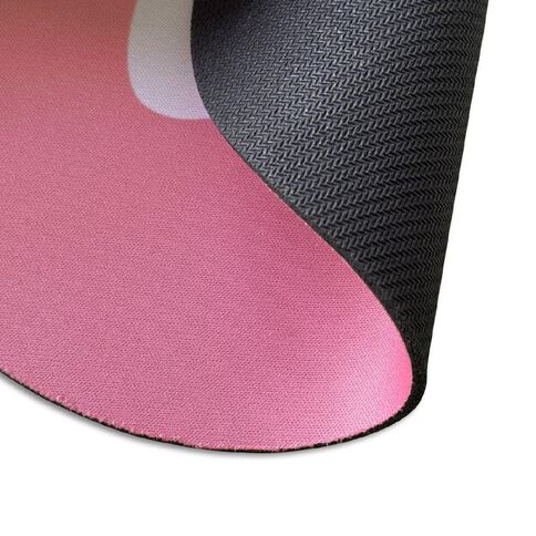 Playmax Paw Print Mouse Mat Pink