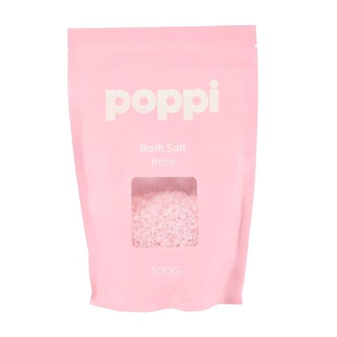 Poppi Bath Salts Rose 500g