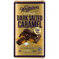 Whittaker's Dark Salted Caramel Chocolate Block 250g