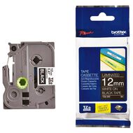 Brother Label Tape Tze-335 12mm 8m White on
