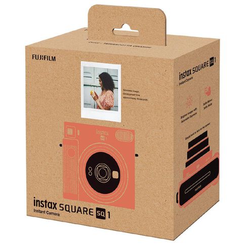 Fujifilm Instax SQ1 Instant Camera Teracotta Orange