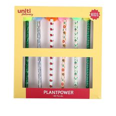 Uniti Kids Plant Power HB Pencils 6 Pack