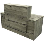 Zealand Milford Reception Desk 1700 Coronet Beech Multi-Coloured