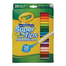 Crayola Super Tip Markers 20 Pack