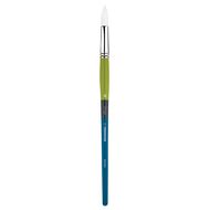Princeton Snap Brush Long Handle Taklon Round 12 White