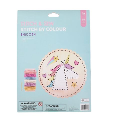 Stitch By Colour Unicorn