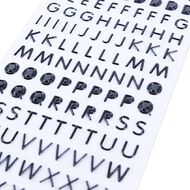 Uniti Mini Foam Alpha Stickers Black