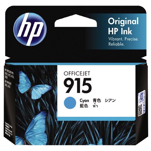 HP Ink 915 Cyan (315 Pages)