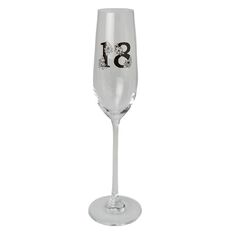 Party Inc 18th Champagne Flute 250ml