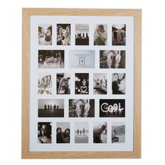 Living & Co Large Collage Frame 21 Opening Natural
