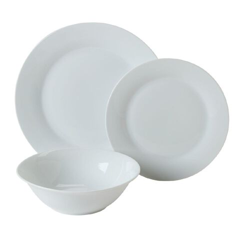 Living & Co Dining Starter Set White 54 Piece