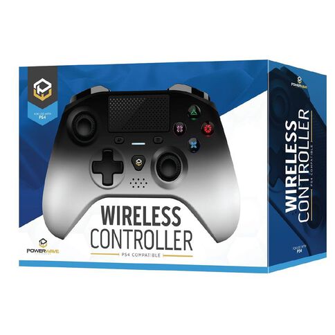 PowerWave PS4 Wireless Controller V2 Black & White