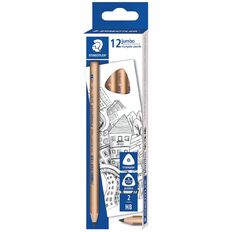 Staedtler Jumbo 119N Triangular Graphite HB Pencil 12 Pack