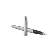 Parker Jotter Stainless Steel Trim Fountain Pen Blue Ink Blue