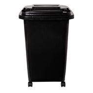 Living & Co Wheelie Bin Black 60L