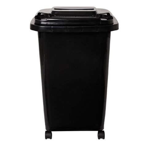 Living & Co Wheelie Bin Black 60L