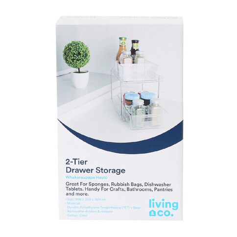 Living & Co 2-Tier Drawer Storage