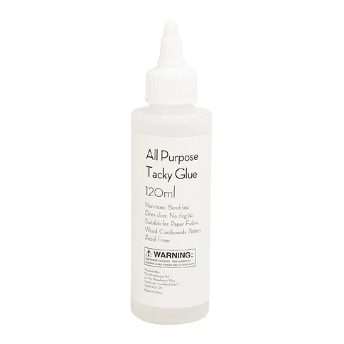 Uniti All Purpose Tacky Glue Clear 120ml