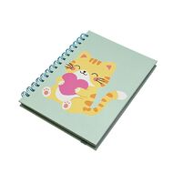 Uniti Kids Playful Simplicity Spiral Cat A5 Notebook