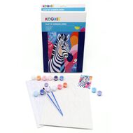 Kookie Paint By Numbers Zebra