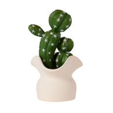 Living & Co Artificial Cactus in Wave Pot