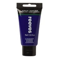 Reeves Fine Acrylic Paint Ultramarine 340 75ml