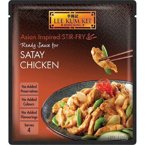 Lee Kum Kee Ready Sauce Satay 110g