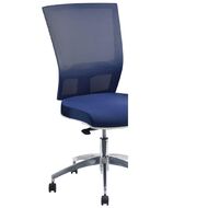 Jasper J Advance Air Plus Ergonomic Syncro Chair White/Blue