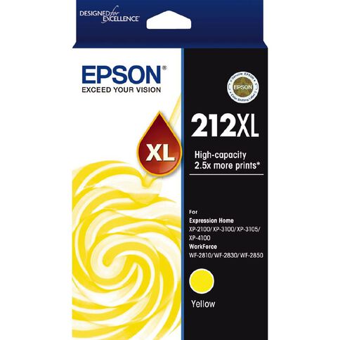 Epson Ink 212XL Yellow (350 Pages)