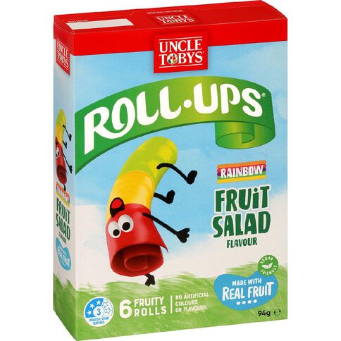 Uncle Tobys Roll-ups Fruit Salad 94g