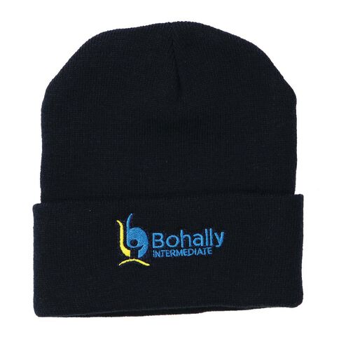 Schooltex Bohally Intermediate School Beanie with Embroidery