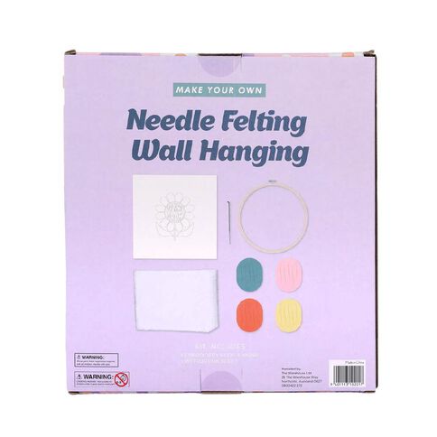Needle Felting Wall Hanging Kit