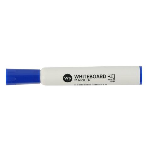 WS Whiteboard Marker Loose Blue